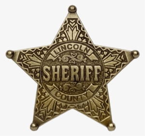 Lincoln County Sherrif's Badge Png - Sheriff Badge