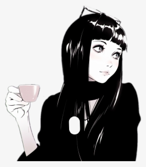 Anime Black Teacup Girl Sunglasses - Anime Girl With Sunglasses