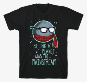 Hipster Pluto Mens T-shirt - Darth Vader Dive