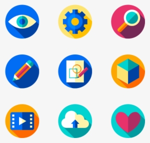 Paint Brush Icons - Balloons Birthday Png Hd