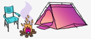 Group29 - Camping Pink Tent Clipart Png
