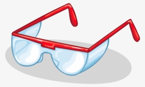 Pair Of Safety Goggles - Plastic