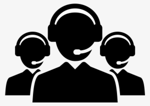 Premium Fax Support - Call Center Silhouette