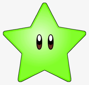 Green Power Star Icon Smr