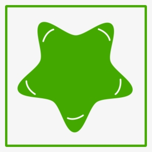Eco Green Star Icon - Green Star Vector Art