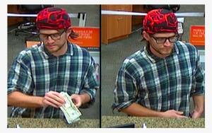 Ocso Searching For Bank Robber - Plaid