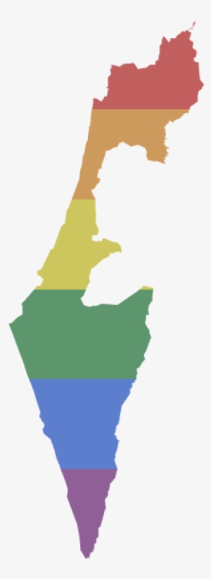 Lgbt Israel - Israel Vector Map