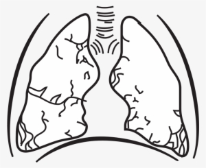 Gambar Paru Paru Hitam Putih