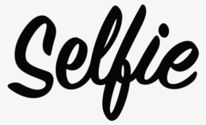 Selfie Wide 600 X 200 - Selfie Text In Png