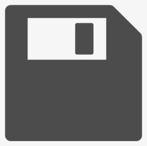 Clip Art Stock Png Image Thumb - Save File Icons Grey
