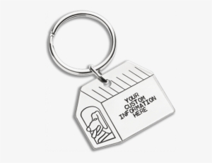 Dog Shaped Id Tag Monroe Engraved Identification - Keychain