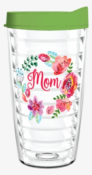 New Designs - 16oz Tumblers - Red Pink Watercolor Floral Throw Blanket