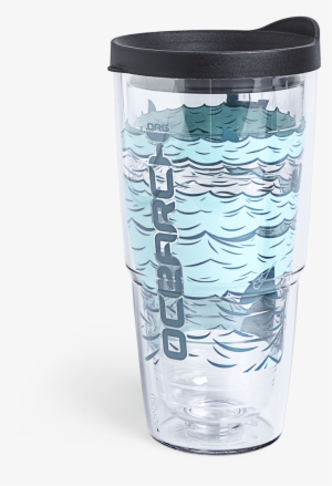 Costa Del Mar Ocearch Shark Tervis Tumbler, Angle - Costa Del Mar