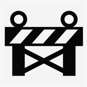 Construction Services - Black And White Construction Signs