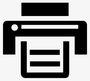 Png File - Icono De Impresora Vector