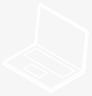 White Clipart Laptop - Laptop Logo Png White