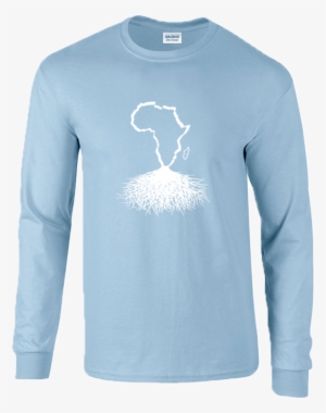 Africa Roots - White Outline - Love My Siberian Husky Long Sleeve Dog T-shirt