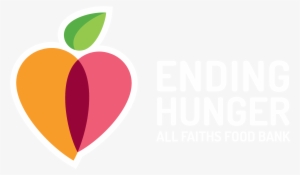 Horizontal Logo With White Text And Outline - Food