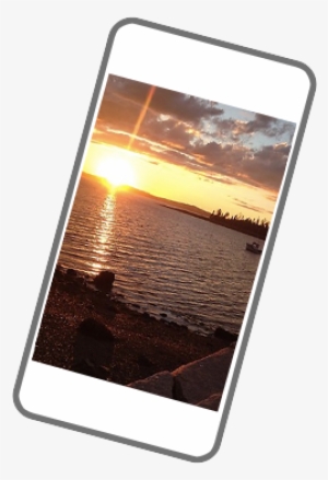 Outline Of A Mobile Phone - Samsung Galaxy