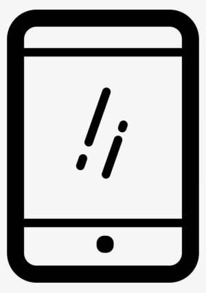 Mobile Phone Outline - Mobile Phone