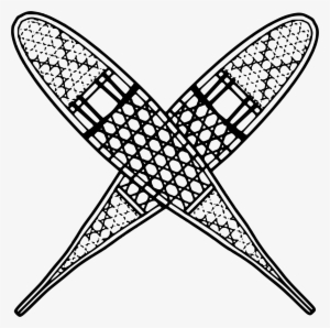 This Free Icons Png Design Of A Pair Of Crossed Snowshoes
