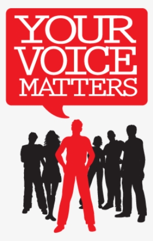 Your Voice Matters Png
