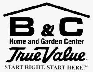 B&c Truevalue Logo Black Weblogo Networkrealestate - Behind Every Project Is A True Value Logo