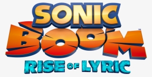 Sonic Boom Rise Of Lyric Wii U Logo - Sonic Boom Shattered Crystal