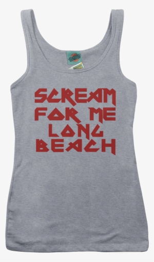 Iron Maiden Live After Death Scream For Me Long Beach - Iron Maiden T Shirt Lady
