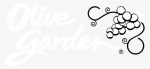 Olive Garden Logo Black And White - Olive Garden