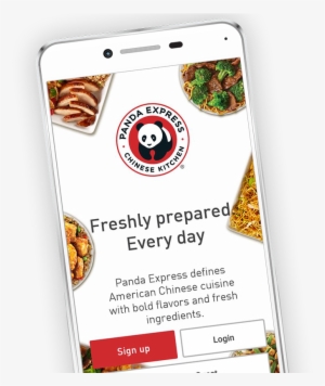 Panda Express App Homescreen - Panda Express