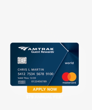 Amtrak Guest Rewards World Mastercard - Amtrak