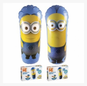 Despicable Me Inflatable Minion Dave And Kevin Bop - Despicable Me Minions Crominion Inflatable 3d Bop Bag