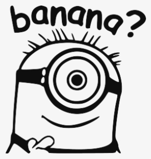 Minions Black And White