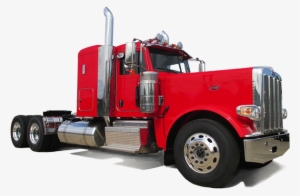 Red Peterbilt Semi - Peterbilt