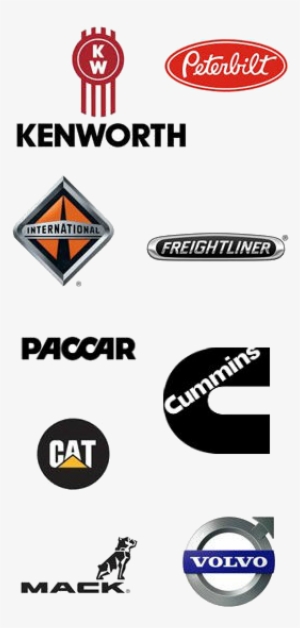 Freightliner Paccar Mack Volvo Cummings Caterpillar - Kenworth