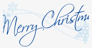 Blend De Navidad - Merry Christmas Text Png