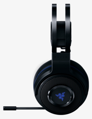 Headphones Vector Side View - Razer Thresher 7.1 Wireless Gaming Headset - Ps4 (ps4)