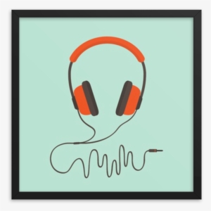 Framed Art Print - Radio Head By Rebecca Laclair