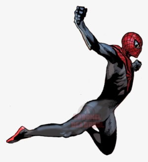 Superior Spiderman En Spider Verse Png Cnel Dpool By - Superior Spider Man Dibujo