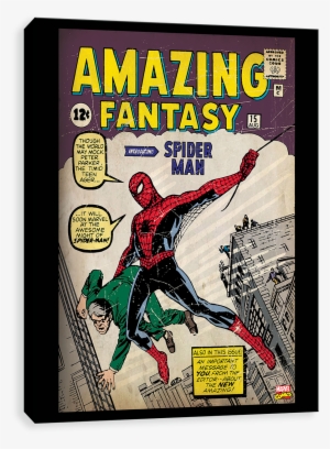 Spider-man Intro - Spiderman Original Comic Cover