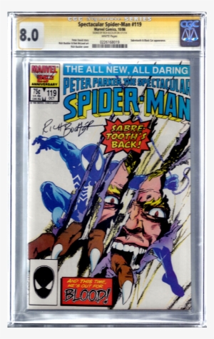 Spectacular Spiderman Issue 119 Comic - Spider Man Vs Sabretooth