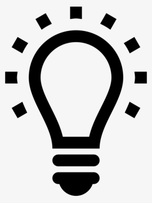 Lightbulb Svg Free Download - Light Bulb Idea Png
