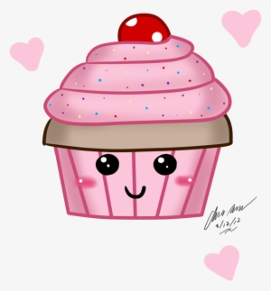 Cupcake Clipart Kawaii - Cupcake Kawaii Png