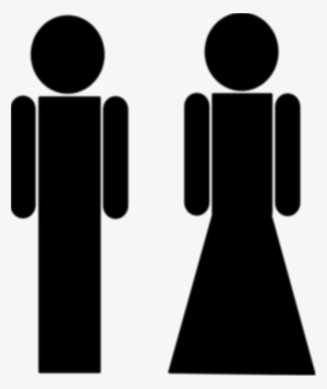 Cartoon Toilet Images - Female Male Vector Png