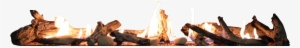 Long Fire Place Log Set 00010 - Fire With Logs Png