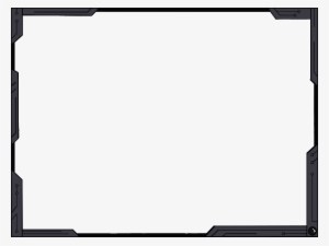 Simple Black Border Png Picture - Frame Box Simple Png