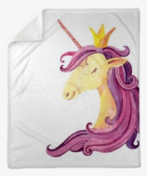 Watercolor Fairy Tale Card With Magic Unicorn Plush - Draw And Write Journal: Primary Journal Notebooks Grades