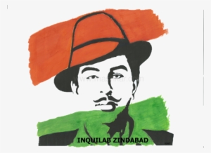 Bhagat Singh Canvas Print - Illustration
