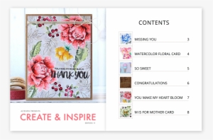 Download This Month's Create & Inspire Edition So You - Garden Roses